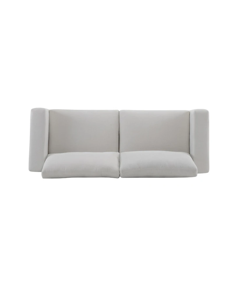 Streamdale Furniture 81" Modern Sofa - Deep Cushions & Wooden Legs