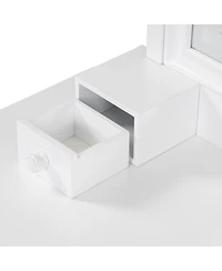 Streamdale Furniture Makeup Vanity Desk with Adjustable Mirror