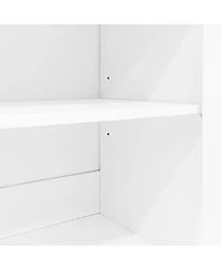 Streamdale Furniture Modern Entertainment Center Wall Unit - 80" Tv Stand, Black