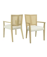 Streamdale Furniture Arm Dining Chair Set of 2