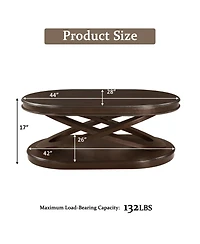 Streamdale Furniture Retro Coffee Table Set