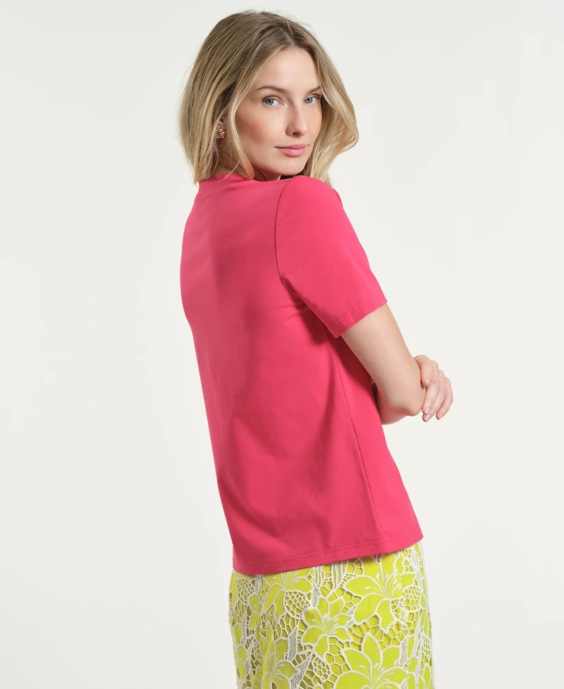 Isaac Mizrahi Women's I Dream of Vacation Graphic T-Shirt