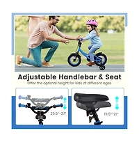 Hongge Inch Kids Bike with Training Wheels and Adjustable Seat