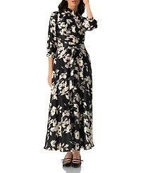 Ivonne Women's Shirt Maxi Dress