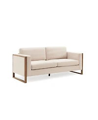 Streamdale + 79" Solid Wood Modern Design Sofa
