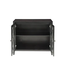 sumyeg Storage Cabinet Console Cabinet in Black