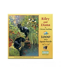 SunsOut Riley and Diana 1000 piece Jigsaw Puzzle for Adults