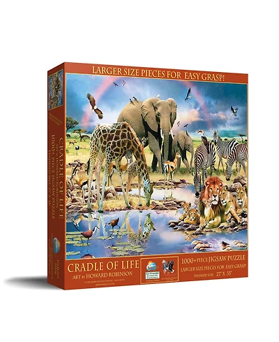 SunsOut Cradle of Life 1000 piece Jigsaw Puzzle for Adults Large Pieces