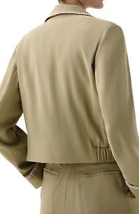 Scalpers Women's Safari Stitching Jacket