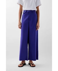 Scalpers Women's Linen Plain Pant