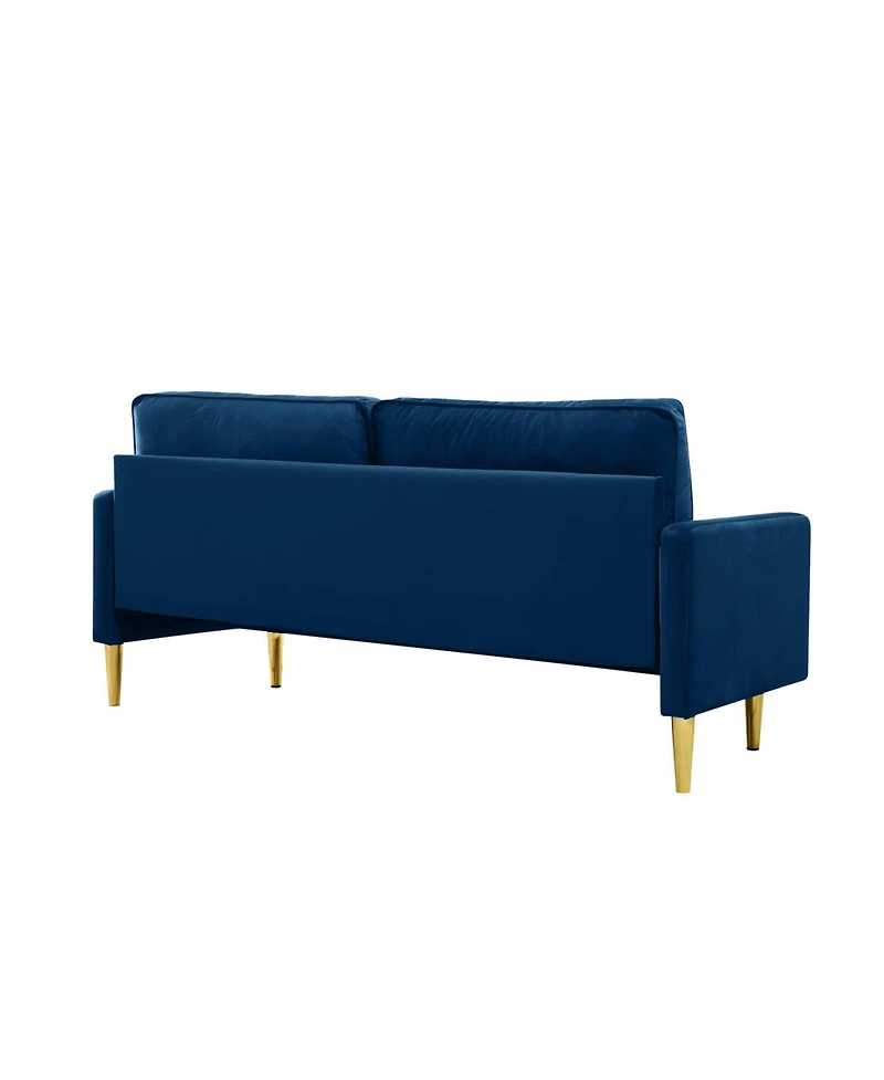Streamdale Furniture Velvet Sofa 65 inch