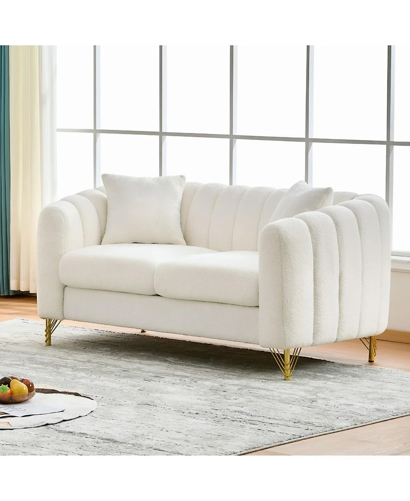 Streamdale Furniture 63" Chenille Loveseat Sofa