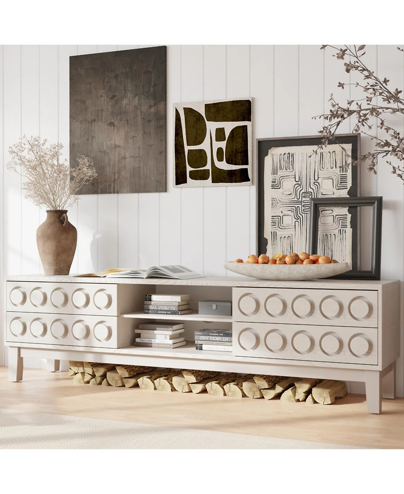 Streamdale Furniture Streamdale Mid-Century Modern Media Console