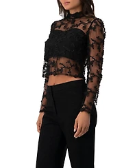 Ivonne Women's Textured Straight Blouse