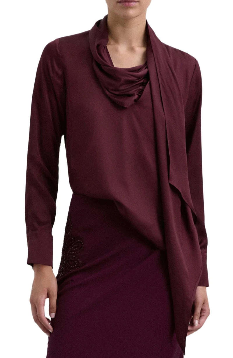 Scalpers Women's Saten Shirt