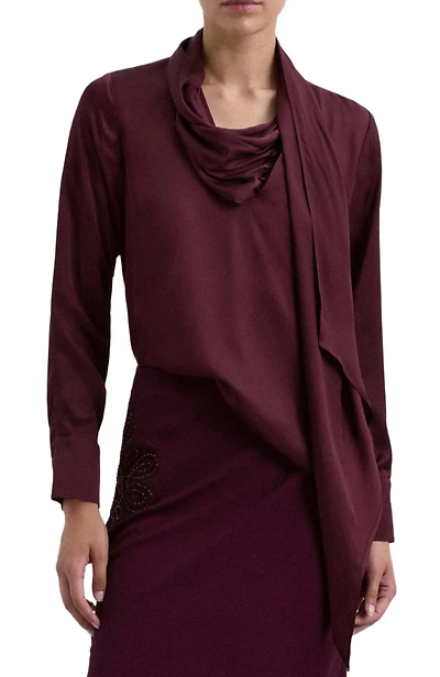 Scalpers Women's Saten Shirt