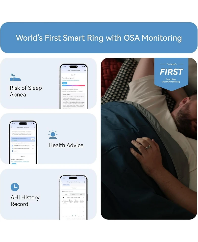 RingConn Gen 2 Size 12 Silver 1070 Fitness Trackers