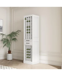 Streamdale Furniture color modular 32 wine bar cabinet Buffet Cabinet