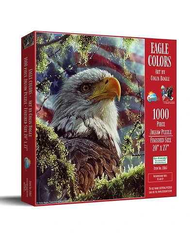 SunsOut Eagle Colors 1000 piece Jigsaw Puzzle for Adults