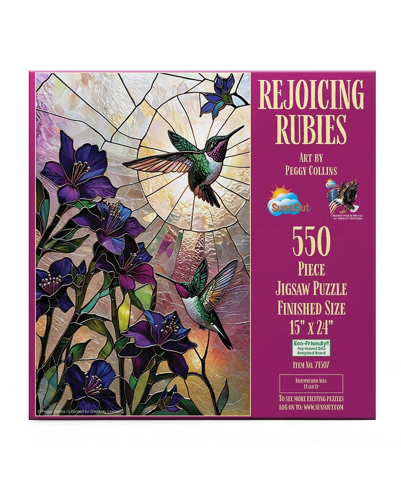 SunsOut Rejoicing Rubies 550 piece Jigsaw Puzzle for Adults
