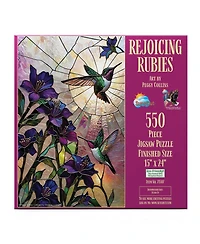 SunsOut Rejoicing Rubies 550 piece Jigsaw Puzzle for Adults