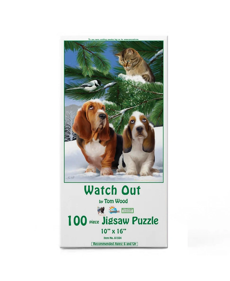 SunsOut Watch Out 100 piece Jigsaw Puzzle for Adults