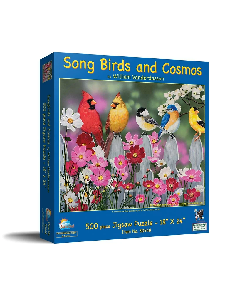 Songbirds and Cosmos 500 piece Jigsaw Puzzle for Adults