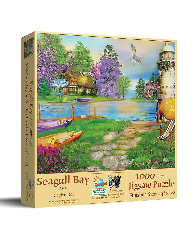 SunsOut Seagull Bay 1000 piece Jigsaw Puzzle for Adults