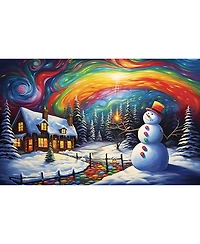 SunsOut Colorful Christmas 550 piece Jigsaw Puzzle for Adults