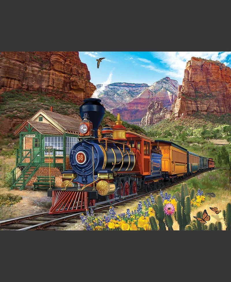 SunsOut Dry Gulch 1000 piece Jigsaw Puzzle for Adults Large Pieces
