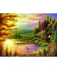 SunsOut High-Country Cinnamon 500 piece Jigsaw Puzzle for Adults