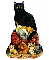 SunsOut Family Ottoman 1000 piece Jigsaw Puzzle for Adults Special Shape