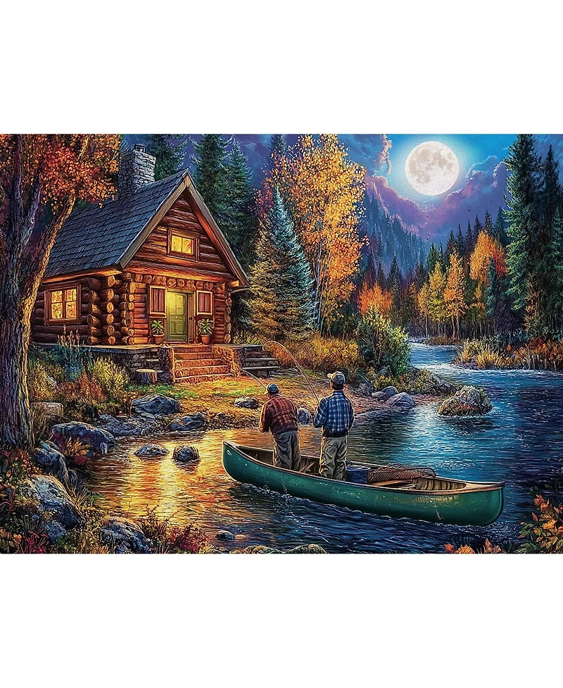 SunsOut Night Fishing 1000 piece Jigsaw Puzzle for Adults