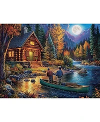 SunsOut Night Fishing 1000 piece Jigsaw Puzzle for Adults