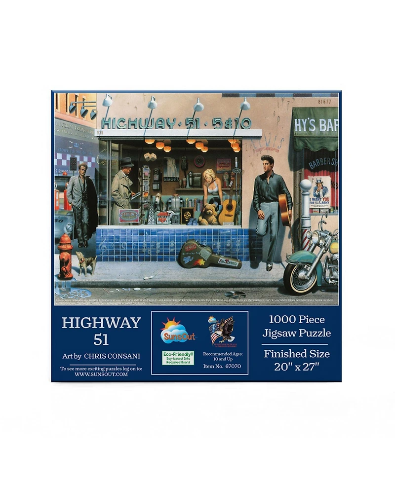 SunsOut Highway 51 1000 piece Jigsaw Puzzle for Adults