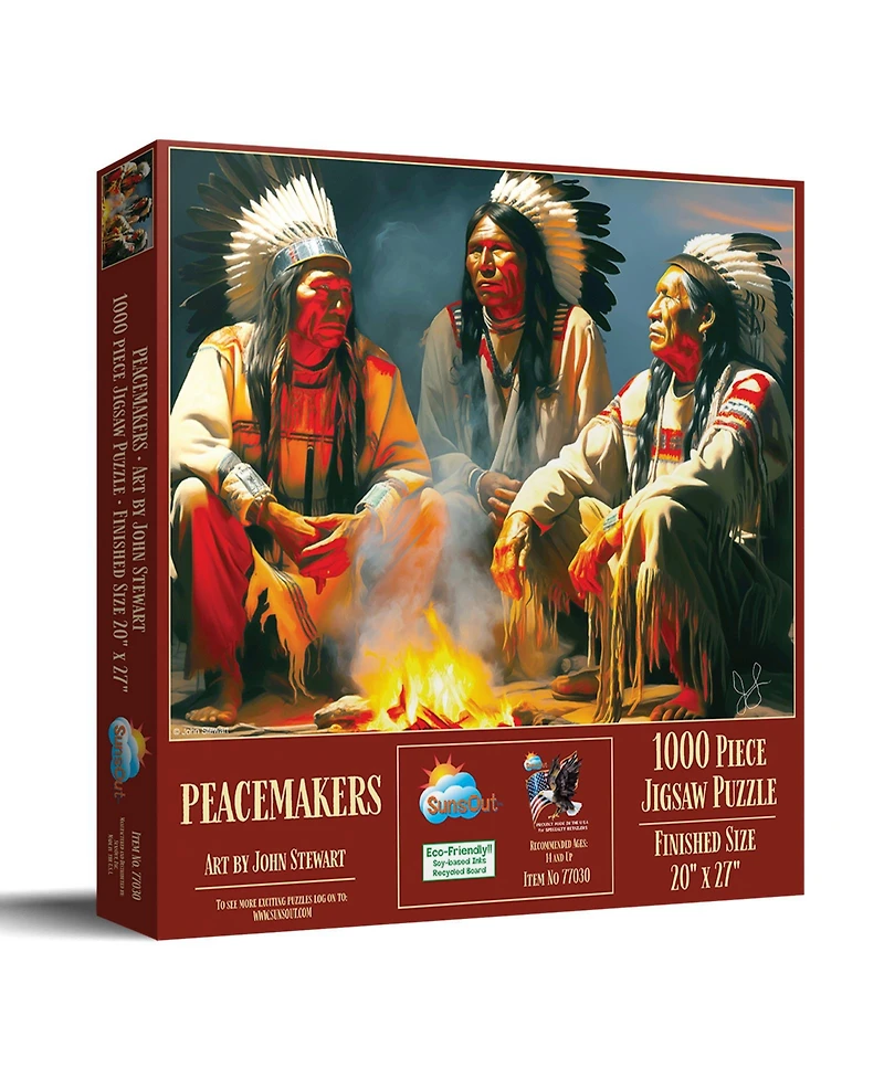 SunsOut Peacemakers 1000 piece Jigsaw Puzzle for Adults