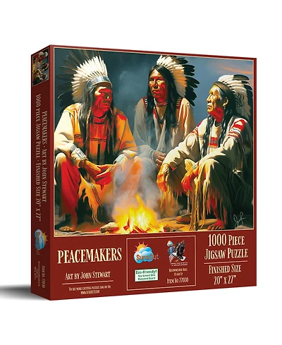 SunsOut Peacemakers 1000 piece Jigsaw Puzzle for Adults