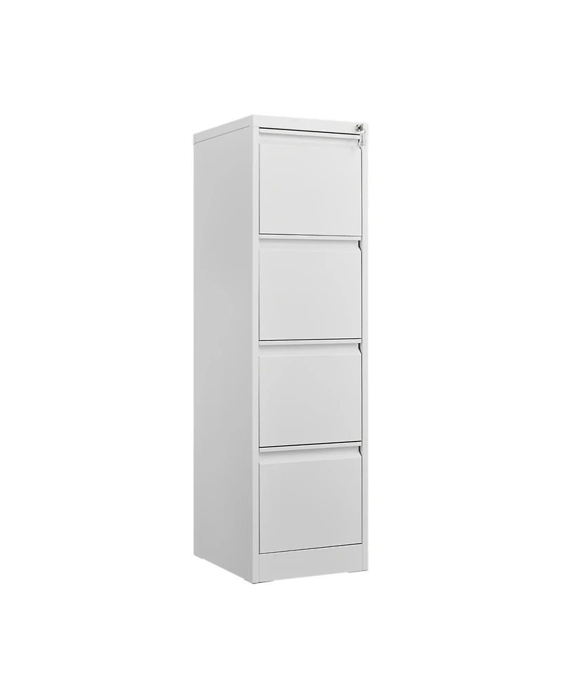 Streamdale 4-Drawer Steel Filing Cabinet with Lock