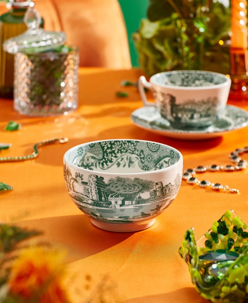 Spode Heritage Green Italian Small Bowls, Set of 4