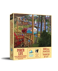 SunsOut Porch Life 1000 piece Jigsaw Puzzle for Adults