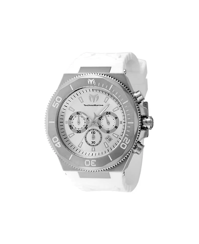 Technomarine Men's Tm- Manta Quartz Chronograph Black Dial Watch