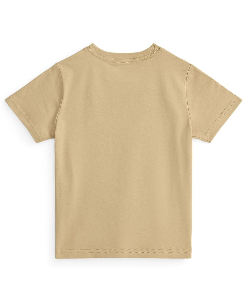 Polo Ralph Lauren Boys' 2-7 Embroidered Big Pony Crewneck T-Shirt