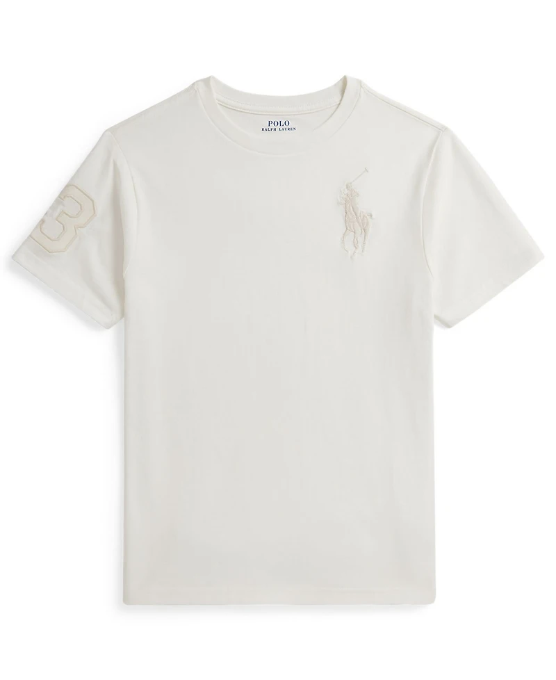 Polo Ralph Lauren Boys' 8-20 Big Pony Details T-Shirt