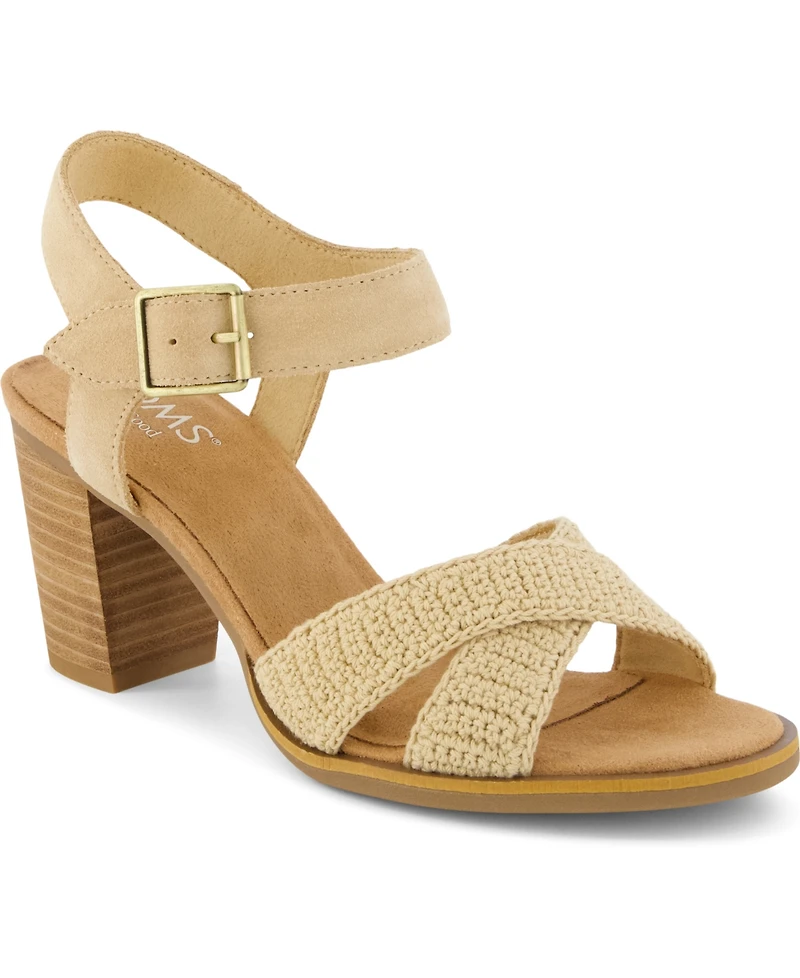 Toms Women's Majorca Ankle Strap Dress Sandals