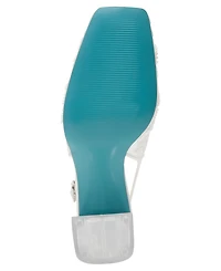 Betsey Johnson Women's Ninah Slingback Ankle Strap Pumps