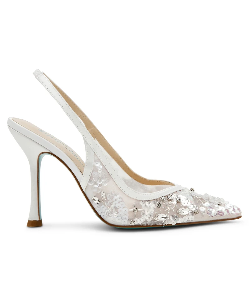 Betsey Johnson Women's Eddie Sling Back Sandals