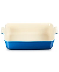 Le Creuset Stoneware 6.75 Quart Heritage Deep Rectangular Lasagna Dish