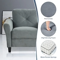 Streamdale Furniture Comfortable Sectional Couch and Sofa for Small Spaces