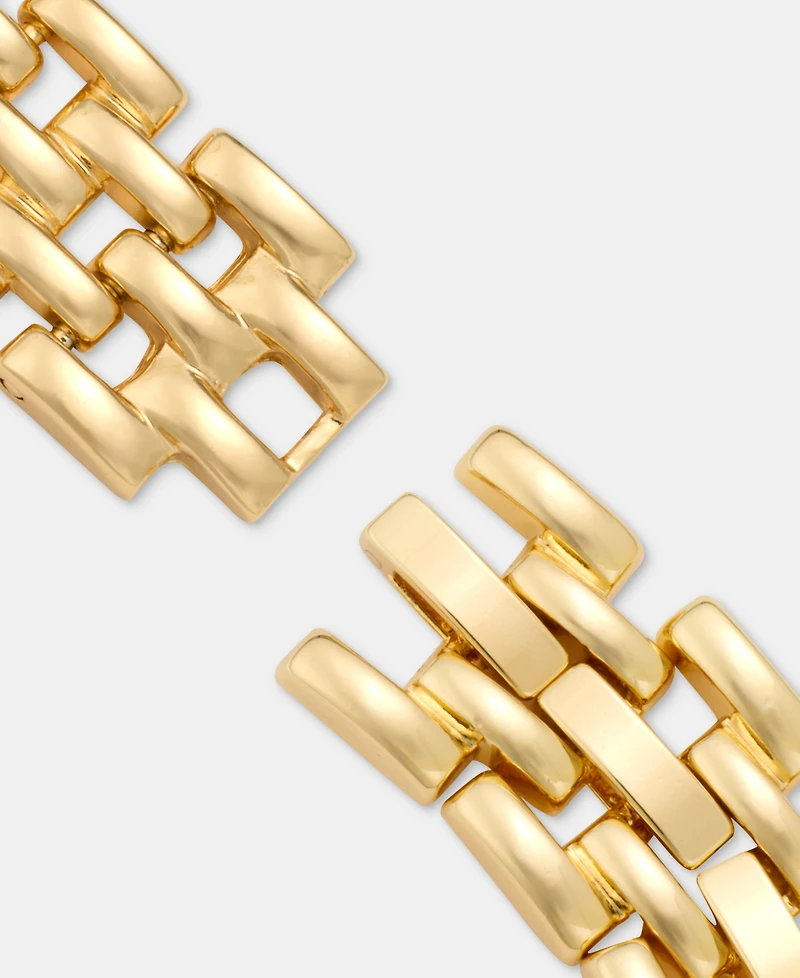 On 34th Gold-Tone Watch Link Bracelet, Macy's Exclusive