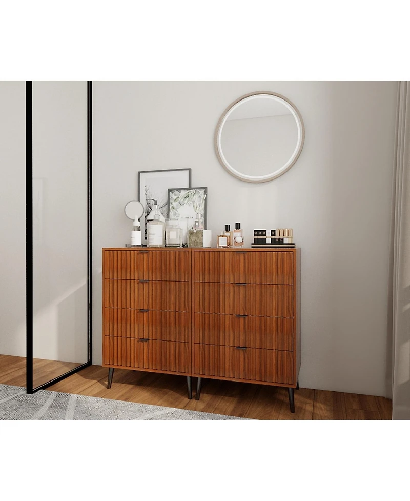 Streamdale Furniture Wooden Chest of Drawers - Modern Storage Organizer